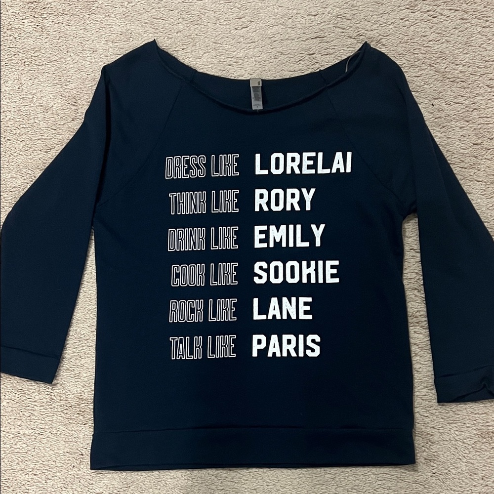 Gilmore Girls Light Weight Graphic Sweatshirt